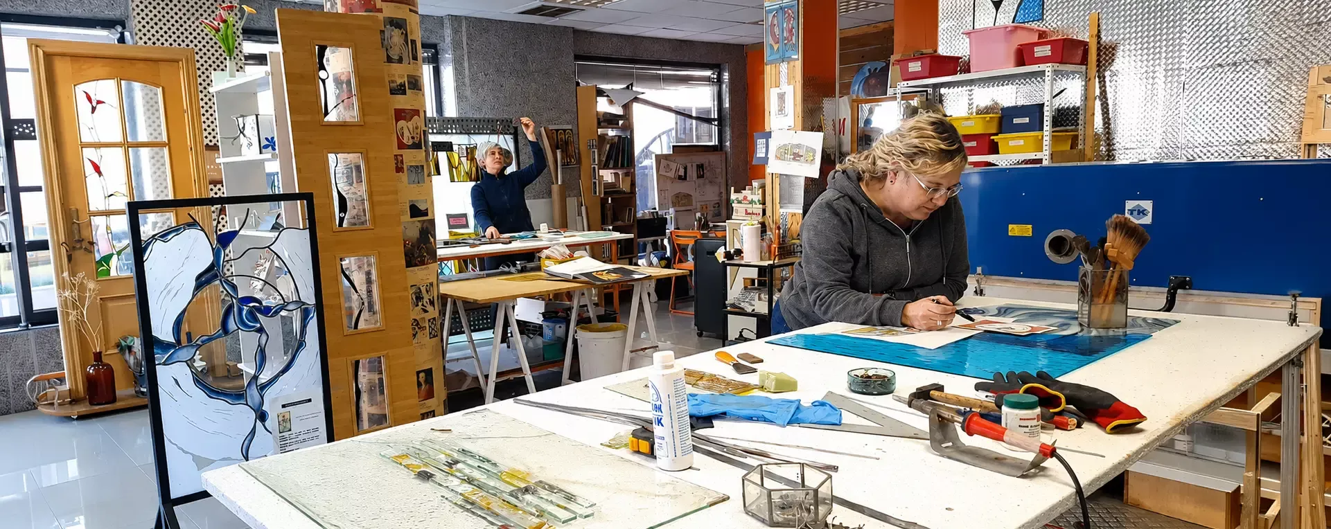 Artistas para vidrieras en Segovia