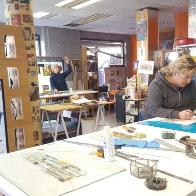 Artistas para vidrieras en Segovia