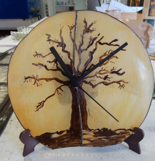 Reloj árbol.