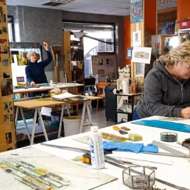Artistas para vidrieras en Segovia