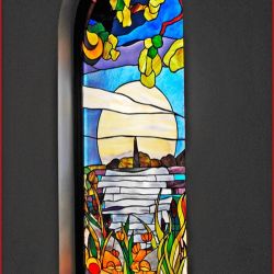 Vidrieras por encargo de paisajes para ventanas de viviendas