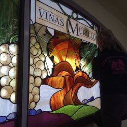Vidrieras decorativas para Bodegas Murillo