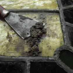 Restauración de vidrieras para el Colegio Jesús María