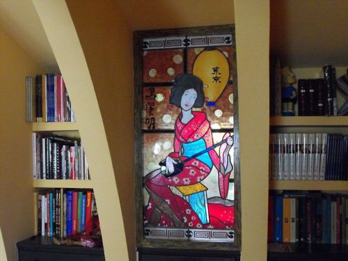 Vidrieras figurativas artesanales y personalizadas
