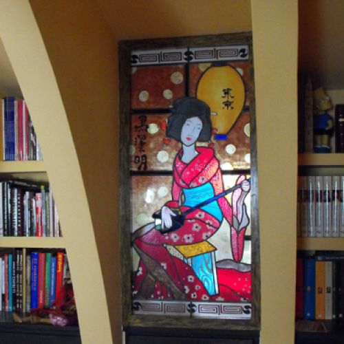 Vidrieras figurativas artesanales y personalizadas