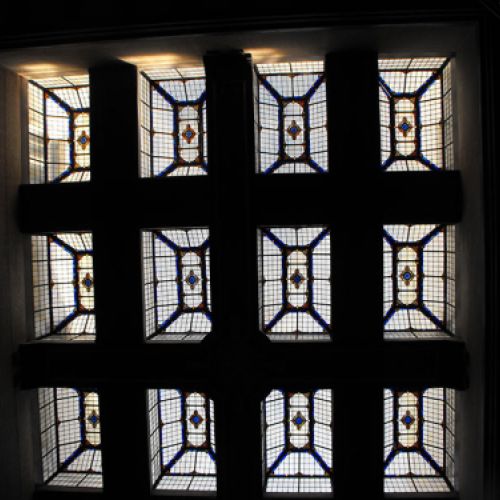 Restauración de vidrieras para el Colegio Jesús María