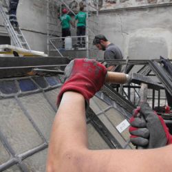 Restauración de vidrieras para el Colegio Jesús María