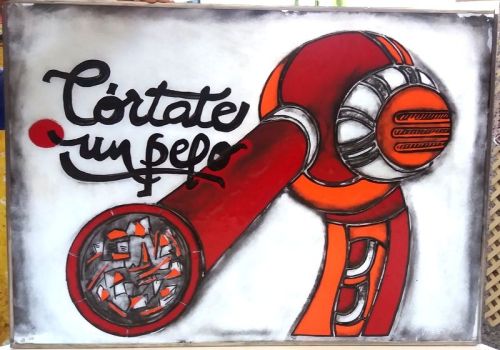 Rotulación, Peluquería Córtate un pelo