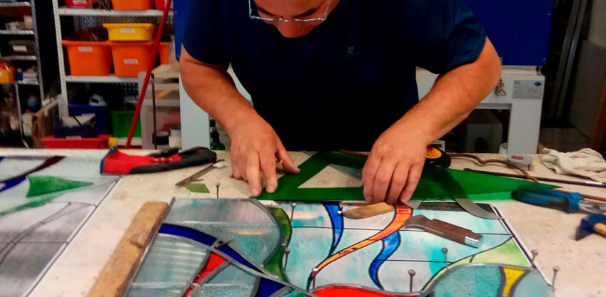 Cursos y talleres vidrio decorativo | VITREX